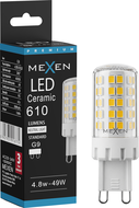 Mexen Aura LED lemputė G9, 4,8W, Neutrali - 4000K, 610 lm - L121-G9-0540-01