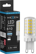 Mexen Aura LED lemputė G9, 4,8W, Šalta - 6500K, 610 lm - L121-G9-0565-01
