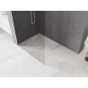 Mexen Kioto-Q dušo kabinos siena Walk-in 100 x 200 cm, skaidri 8 mm, balta - 800-100-101-20-00-Q