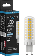 Mexen Aura LED lemputė G9, 7W, Šalta - 6500K, 980 lm - L121-G9-0765-01