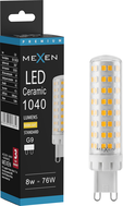 Mexen Aura LED Lemputė G9, 8W, Šilta - 3000K, 1040 lm - L121-G9-0830-01