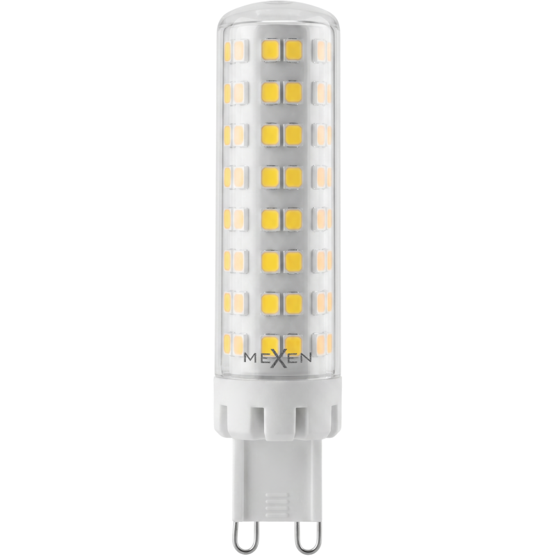Mexen Aura LED lemputė G9, 8W, Šaltai balta - 6500K, 1060 lm - L121-G9-0865-01