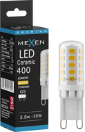 Mexen Aura LED lemputė su G9 cokoliu, pritemdoma, 3,5 W, Šilta - 3000K, 400 lm - L122-G9-0330-01