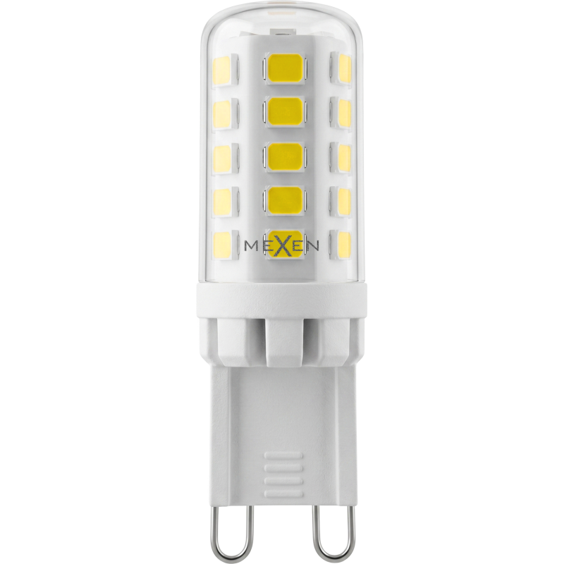 Mexen Aura LED lemputė, reguliuojama G9, 3,5W, Šaltai balta - 6500K, 410 lm - L122-G9-0365-01