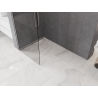 Mexen Kioto-Q Dušo panelis Walk-in 80 x 200 cm, skaidrus 8 mm, šlifuotas nikelis - 800-080-101-97-00-Q
