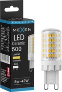 Mexen Aura G9 Dimmable LED Lemputė, 5W, Šilta - 3000K, 500 lm - L122-G9-0530-01