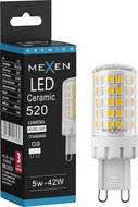 Mexen Aura LED lemputė su reguliuojamu ryškumu G9, 5W, Neutrali - 4000K, 520 lm - L122-G9-0540-01