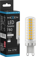 Mexen Aura Dimeriuojama LED lemputė G9, 6W, Neutrali - 4000K, 780 lm - L122-G9-0640-01