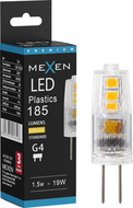 Mexen Oris LED lemputė G4, 1,5W, Šilta - 3000K, 185 lm - L115-G4-0130-01