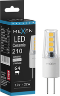 Mexen Oris LED lemputė G4, 1,7W, Neutrali - 4000K, 210 lm - L115-G4-0140-02