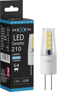 Mexen Oris LED lemputė G4, 1,7W, Šalta - 6500K, 210 lm - L115-G4-0165-02