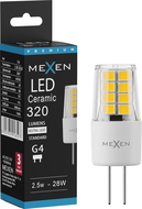 Mexen Oris LED lemputė G4, 2,5W, Neutrali - 4000K, 320 lm - L115-G4-0240-01