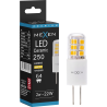 Mexen Oris LED lemputė G4, 2W, Šilta - 3000K, 250 lm - L115-G4-0230-02