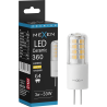 Mexen Oris LED lemputė G4, 3W, Šilta - 3000K, 360 lm - L115-G4-0330-01