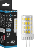 Mexen Oris LED lemputė G4, 4W, Šalta - 6500K, 490 lm - L115-G4-0465-01