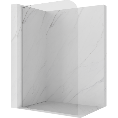 Mexen Kioto-P L Dušo siena Walk-in 90 x 200 cm, skaidri 8 mm, chromas - 800-090-103-01-00-P