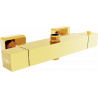 Mexen Cube termostatinis dušo maišytuvas, auksinis - 77250-50