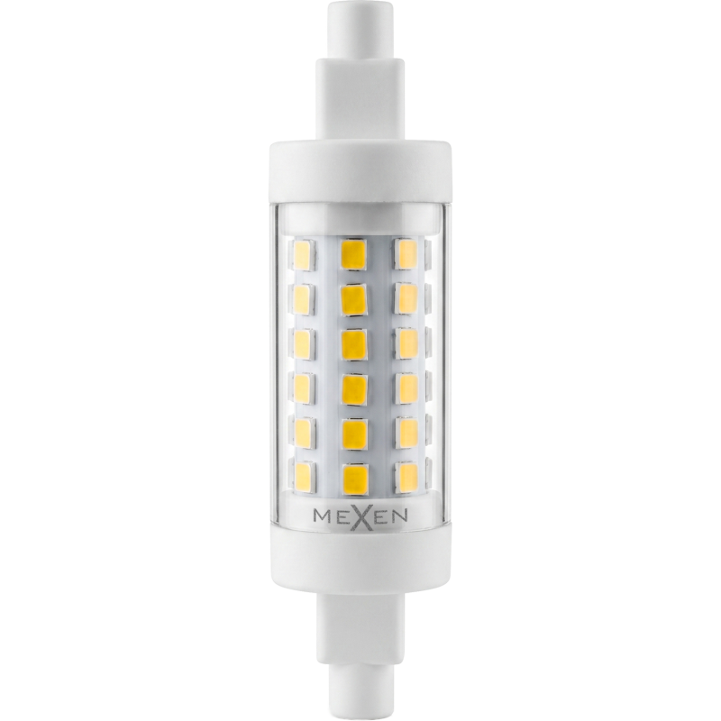 Mexen Vega LED lemputė su reguliuojamu ryškumu R7S, 7W, neutrali - 4000K, 800 lm - L125-R7S-0740-01