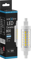 Mexen Vega LED lemputė, pritemdoma R7S, 7W, Šalta - 6500K, 800 lm - L125-R7S-0765-01