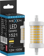 Mexen Vega Pritemdoma LED lemputė R7S, 12W, Šilta - 3000K, 1521 lm - L125-R7S-1230-01