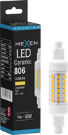 Mexen Vega LED lemputė R7S, 7W, Šilta - 3000K, 806 lm - L126-R7S-0730-01