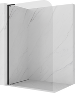 Mexen Kioto-P L Dušo pertvara Walk-in 70 x 200 cm, permatomas 8 mm, juoda - 800-070-103-70-00-P