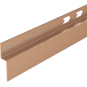 Mexen Line-B priekinė dušo sienelė 130 cm, šlifuotas varis - 186503130U