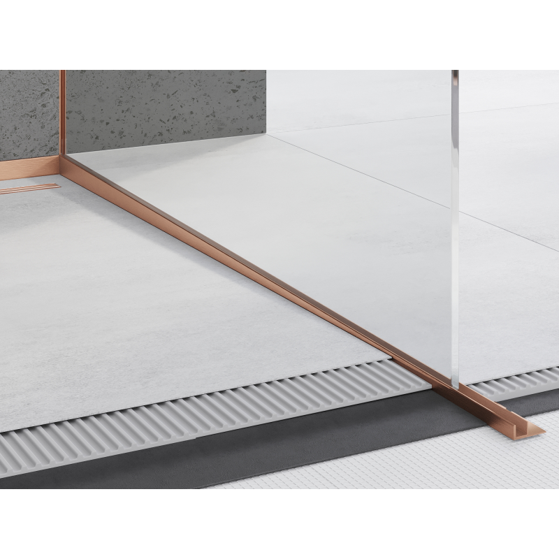 Mexen Line-B nuolydžio juostelė stiklui, 120 cm, dešinė, šlifuotas varis - 186504120R