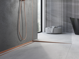 Mexen Line-B nuolydžio juostelė stiklui, 120 cm, dešinė, šlifuotas varis - 186504120R