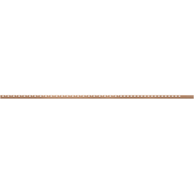 Mexen Line-B nuolydžio juosta stiklui 180 cm kairė, šukuota varis - 186504180L