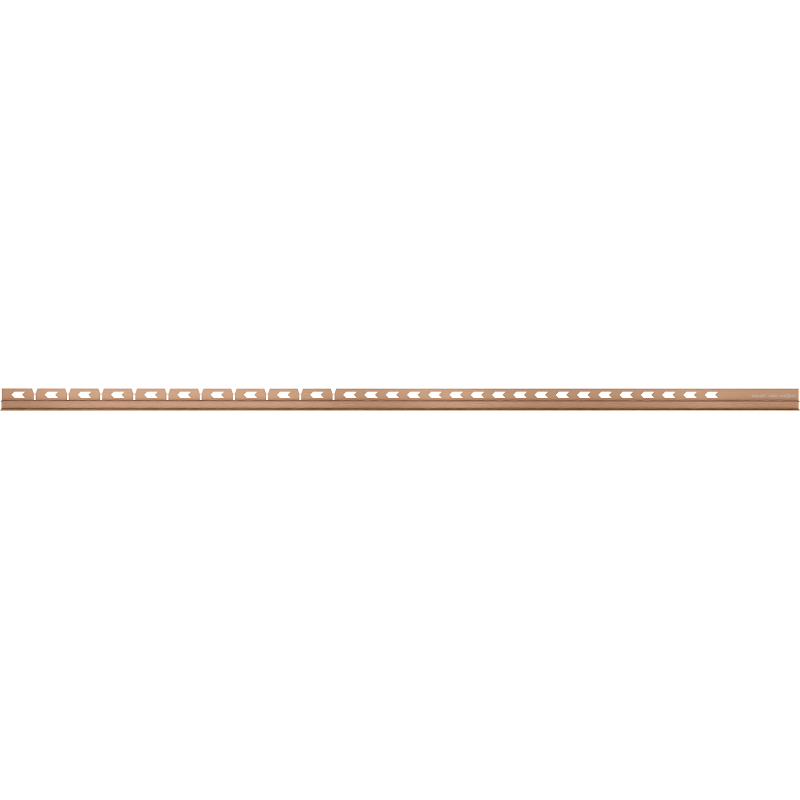 Mexen Line-B nuleidžiama juosta stiklui 120 cm kairė, šlifuotas varis - 186504120L