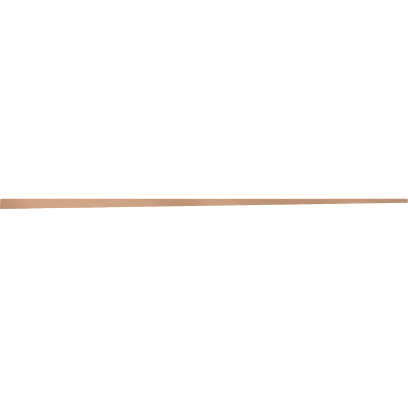 Mexen Line-B nuolydžio juostelė stiklui, 120 cm, dešinė, šlifuotas varis - 186504120R