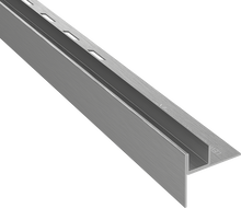 Mexen Line-B nuolydžio juosta stiklui 120 cm kairė, šlifuotas pilkas - 186604120L