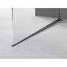 Mexen Line-B nuolydžio juosta stiklui 120 cm kairė, šlifuotas pilkas - 186604120L
