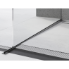 Mexen Line-B nuolydžio juosta stiklui 120 cm kairė, šlifuotas pilkas - 186604120L