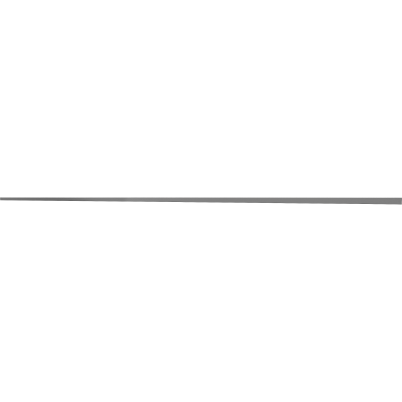 Mexen Line-B 180 cm kairysis stiklo nuolydžio juosta, šlifuota ginklų pilka - 186604180L