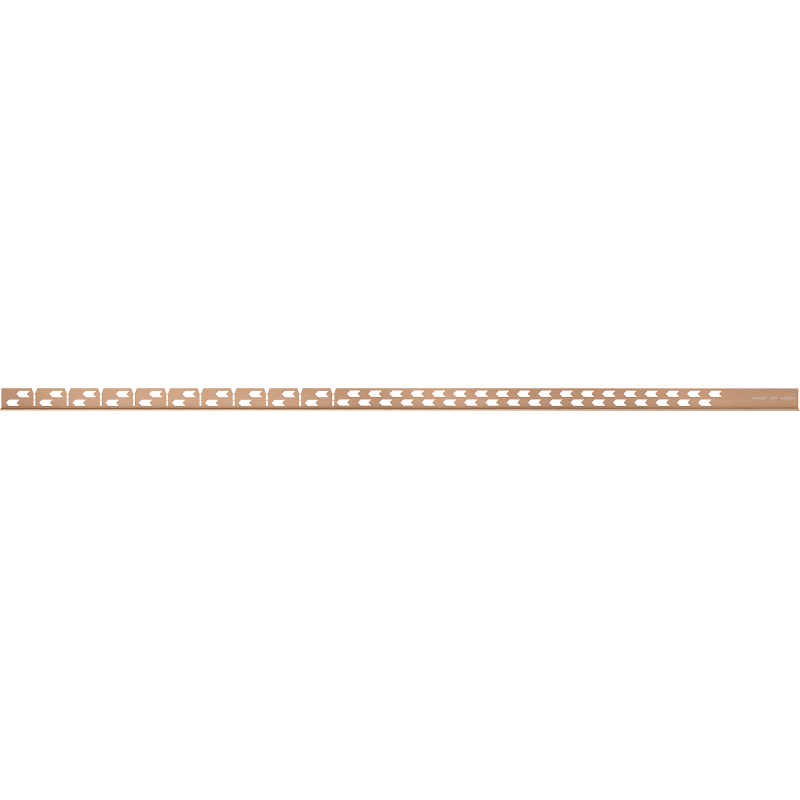 Mexen Line-B nuolaidus grindų apvadas 120 cm kairysis, valytu varis - 186501120L