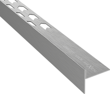 Mexen Line-B grindų nuolydžio juosta 120 cm kairė, šlifuota pilkai pilka - 186601120L