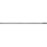 Mexen Line-B grindų nuolydžio juosta 120 cm kairė, šlifuota pilkai pilka - 186601120L