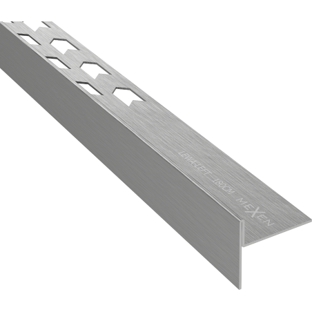 Mexen Line-B grindjuostė su nuolydžiu 180 cm kairė, šepečiuota ginklų pilka - 186601180L