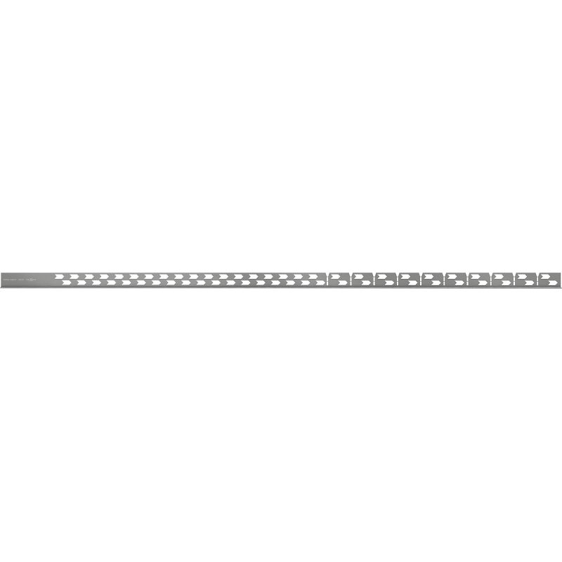 Mexen Line-B grindų nuolydžio juostelė 120 cm dešinė, šlifuota ginklų pilka - 186601120R