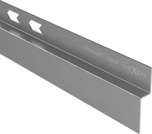Mexen Line-B sieninė nuolydinė juosta kairė 120 cm, gun pilka šlifuota - 186602120L