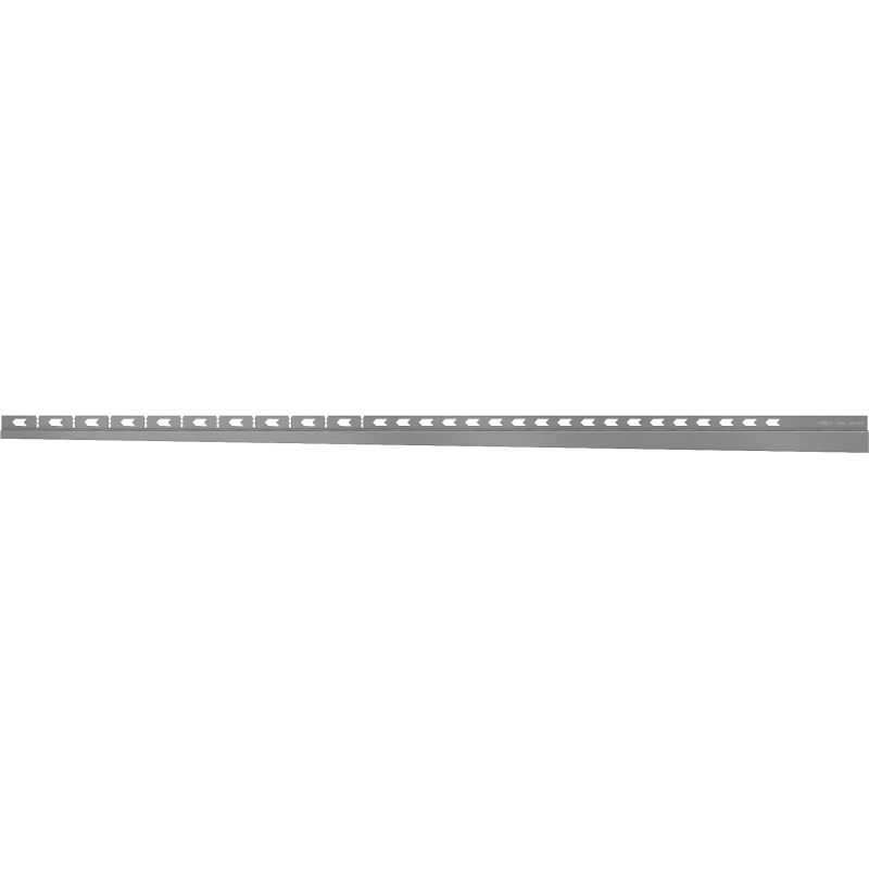 Mexen Line-B sieninė nuolydinė juosta kairė 120 cm, gun pilka šlifuota - 186602120L