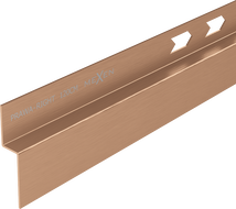 Mexen Line-B teisminis sieninis apvadas 120 cm dešinysis, šlifuotas varis - 186502120R