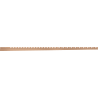 Mexen Line-B teisminis sieninis apvadas 120 cm dešinysis, šlifuotas varis - 186502120R