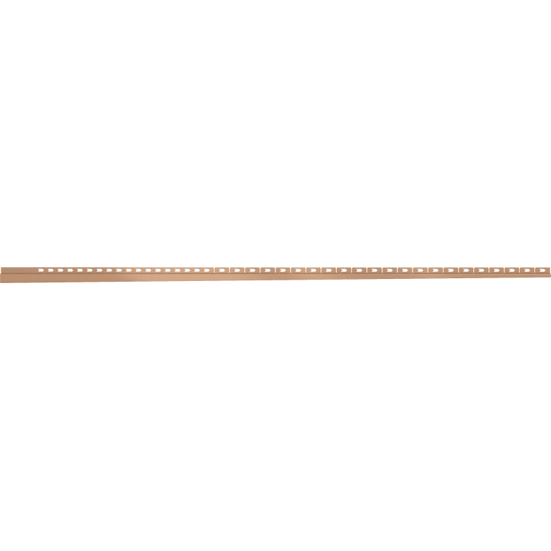 Mexen Line-B sieninė nuolydžio juosta 180 cm dešinė, valcuotas varis - 186502180R