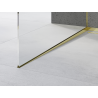 Mexen Line-B lašelis stiklo 120 cm kairė, auksinė - 185004120L