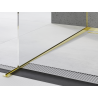 Mexen Line-B lašelis stiklo 120 cm kairė, auksinė - 185004120L