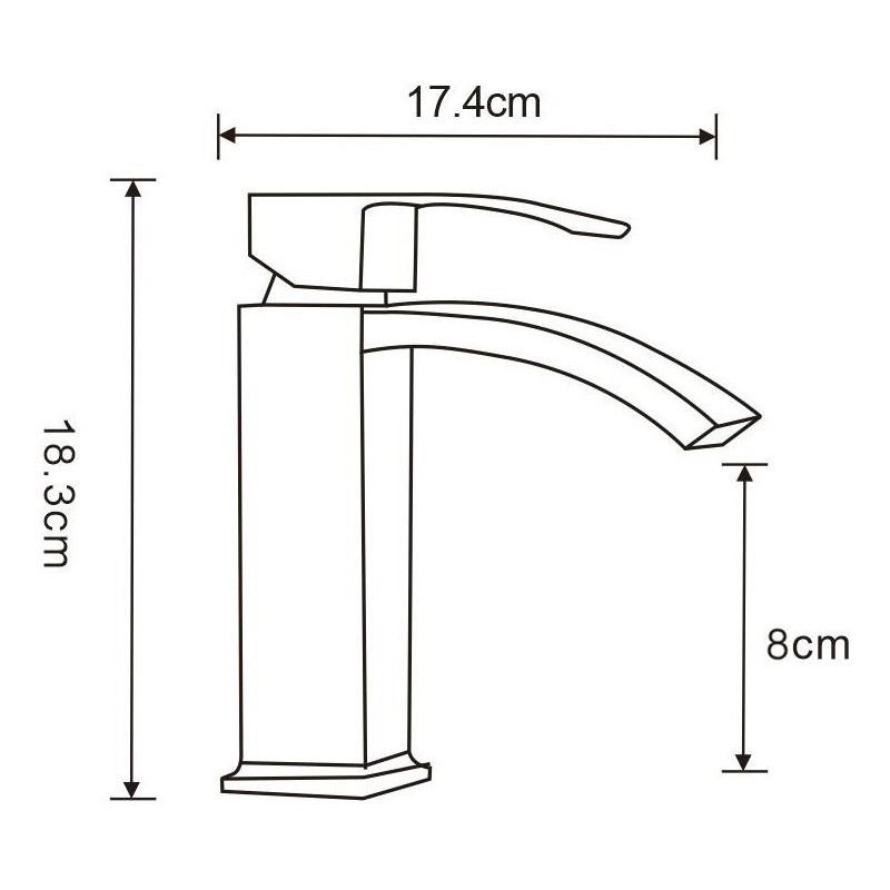Mexen Libra R77 vonios rinkinys, juodas - 745103R77-70