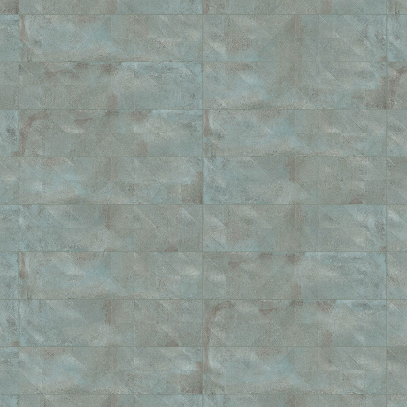 Mexen Lassa Spiga Aqua glazūruotos akmens masės plytelė, 120 x 30 cm, matinė - TL705-120-030-50